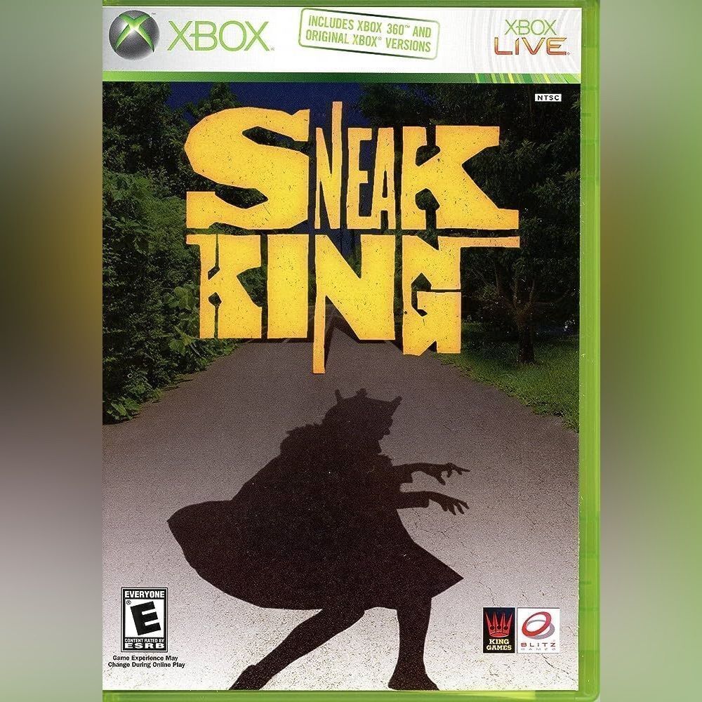 XBox Sneak King Xbox and Xbox 360 versions by Burger King